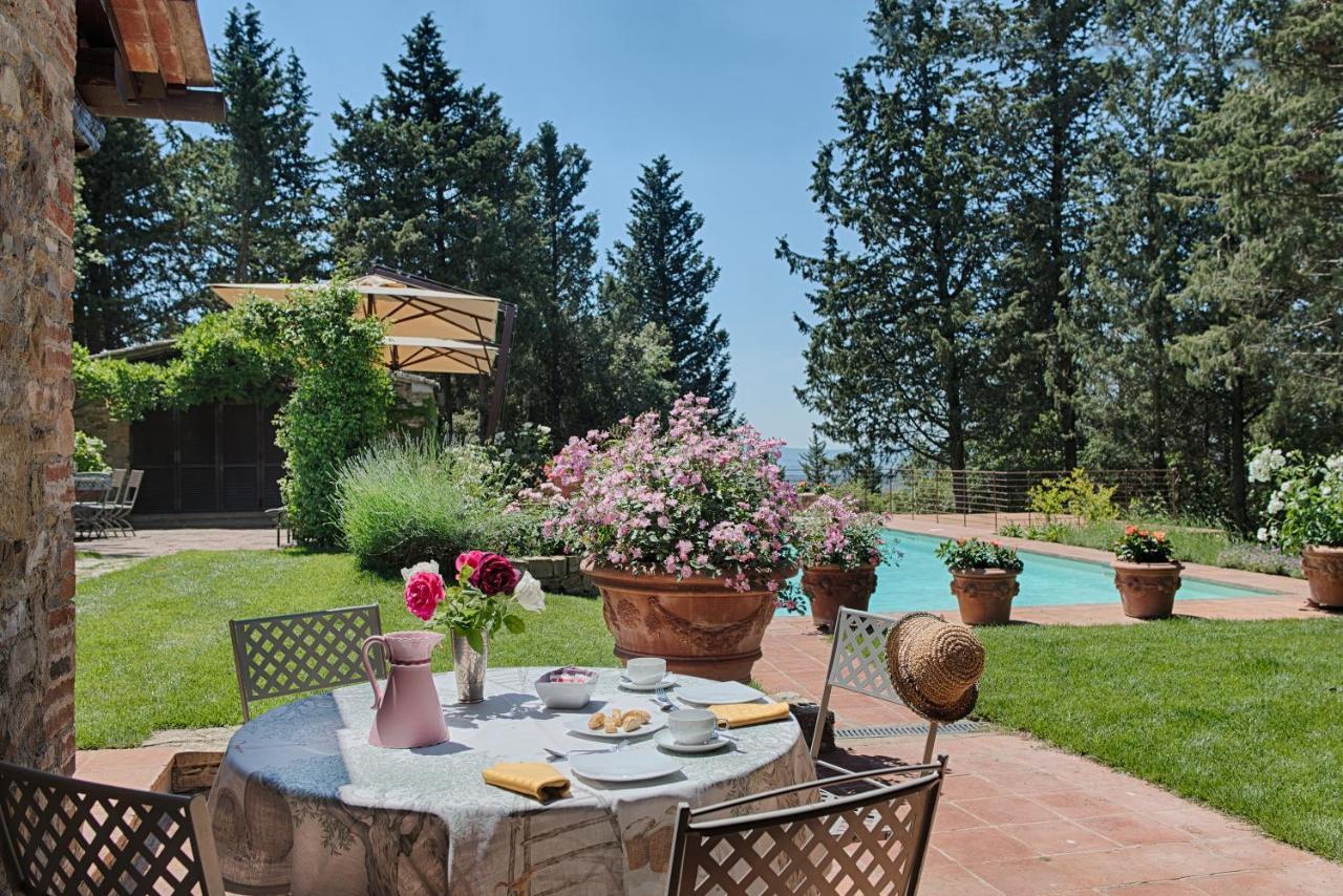 Villa La Casina Castellina in Chianti Eksteriør bilde
